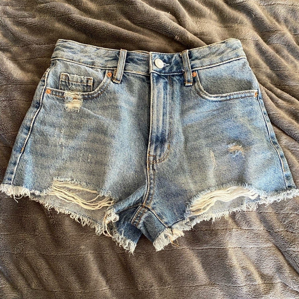 Brand new denim shorts